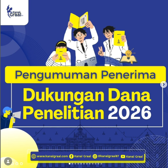 Dua Mahasiswa Tambang Mendapatkan Dukungan Dana Penelitian dari Kanal Graal