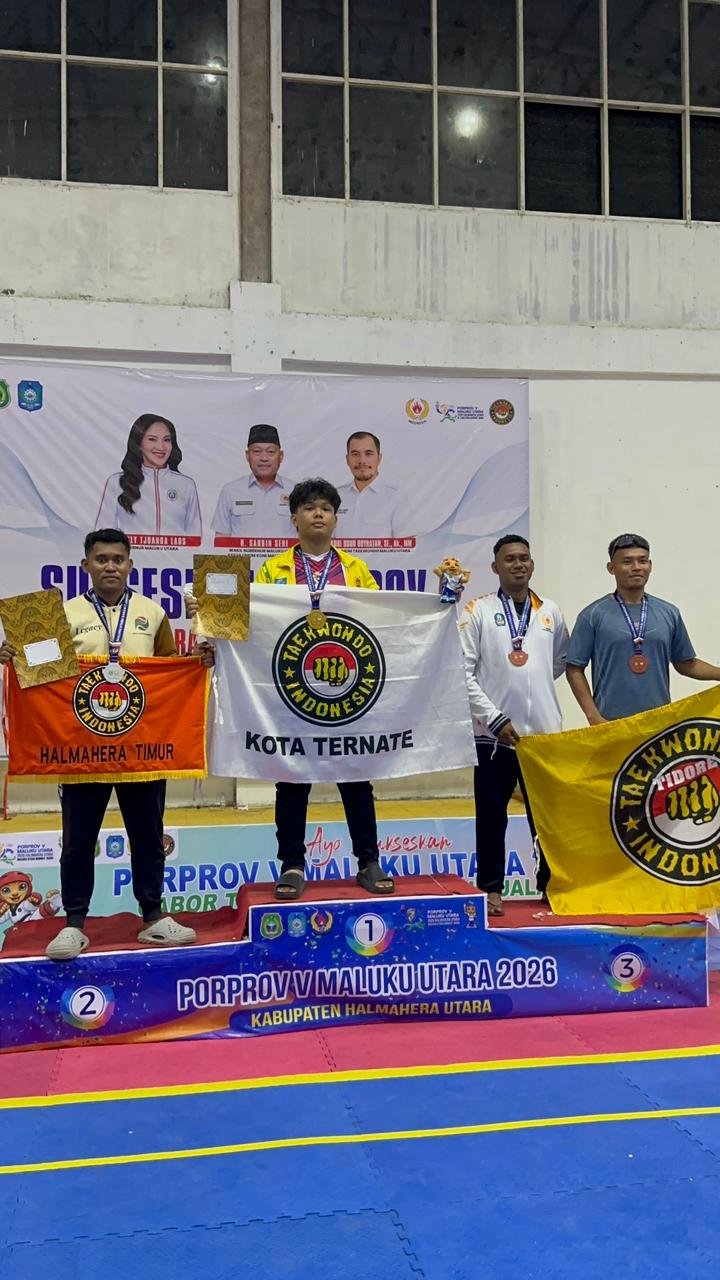 Mahasiswa Tambang Sabet Medali Emas Cabang Taekwondo