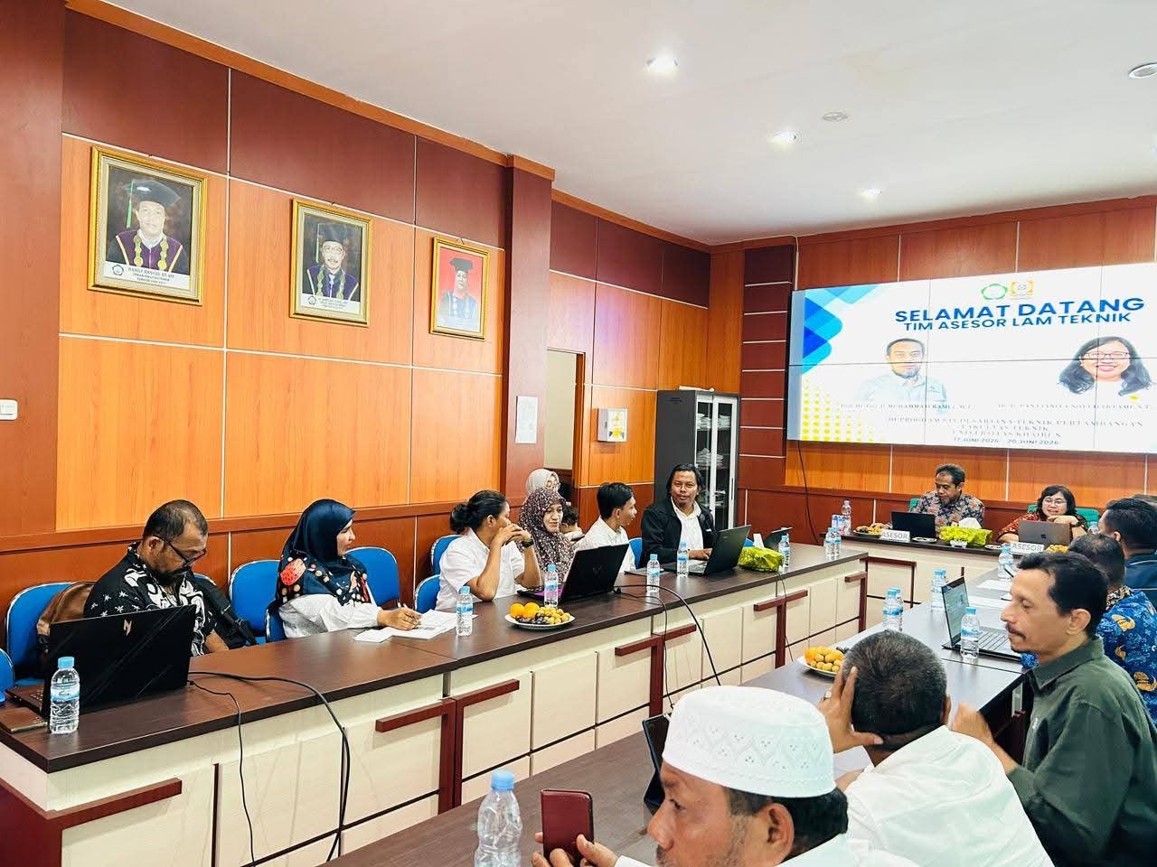 LAM Teknik Melakukan Asesmen Lapangan Prodi Teknik Pertambangan Unkhair